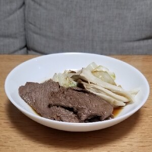 玉ねぎ入りの すき焼き